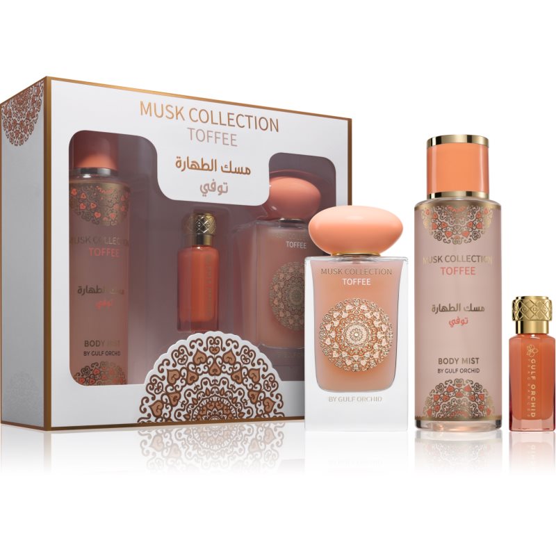 Gulf Orchid Musk Collection Toffee Musk set cadou unisex