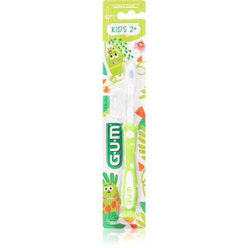 G.U.M Kids 2+ Soft periuță de dinți moale pentru copii 1 buc
