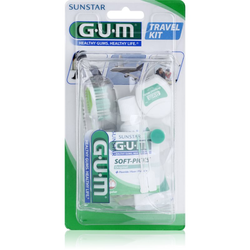 G.U.M Travel Kit set pentru îngrijirea dentară