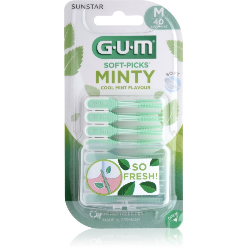 G.U.M Soft-Picks Comfort Mint scobitoare interdentara 40 buc