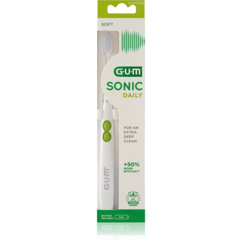 G.U.M Sonic Daily periuta de dinti cu ultrasunete White 1 buc