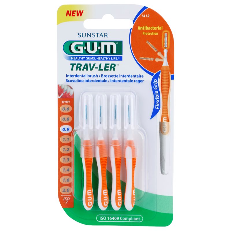 G.U.M Trav-Ler Interdental perie interdentara 4 buc