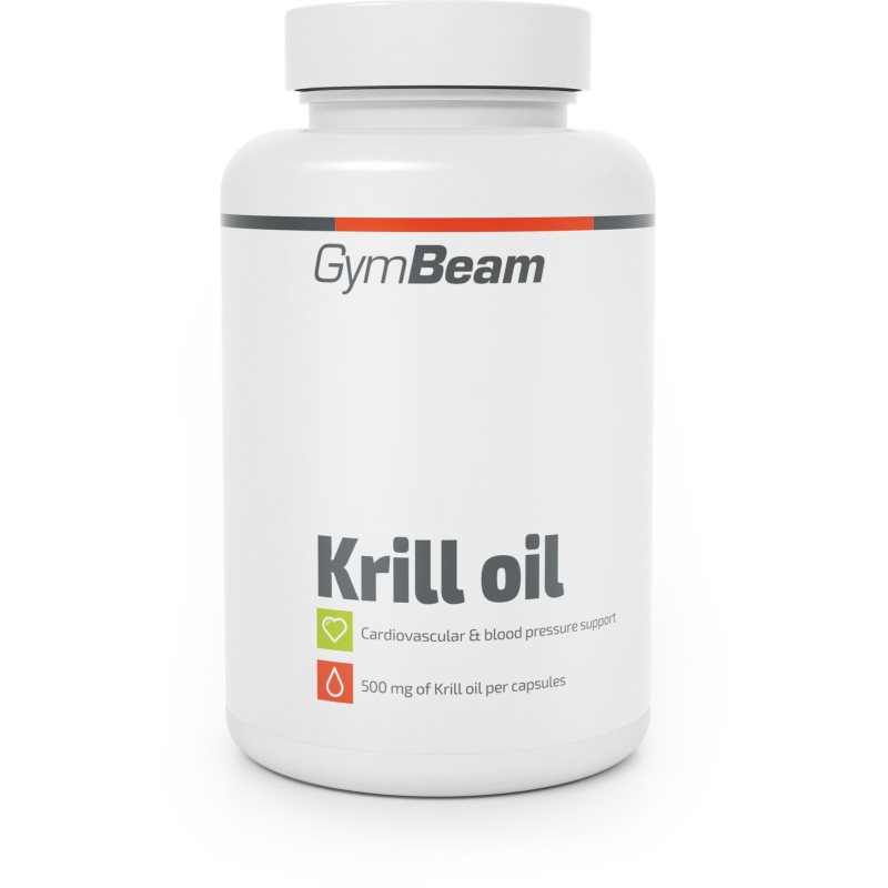 GymBeam Krill Oil favorizează funcția normală a sistemului circulator 78 g