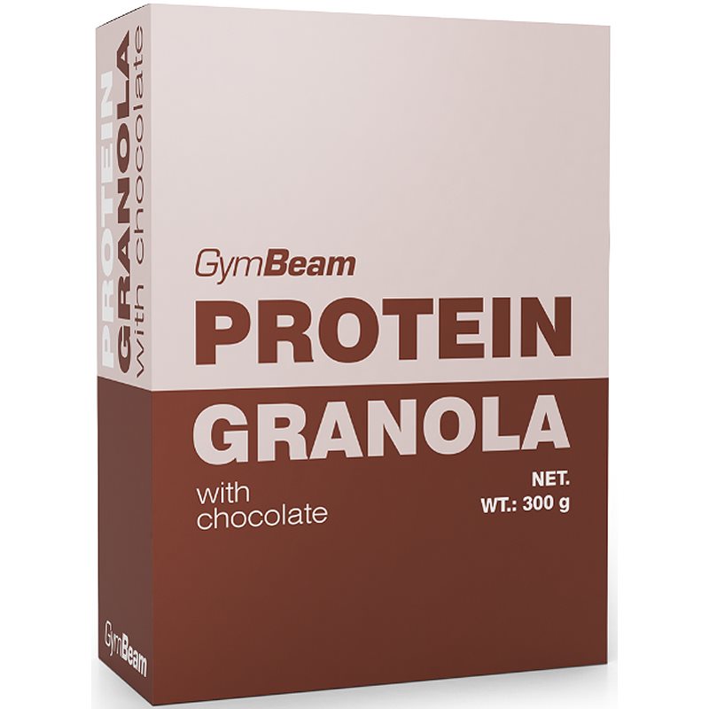 GymBeam Protein Granola granola cu proteine aroma Chocolate 300 g