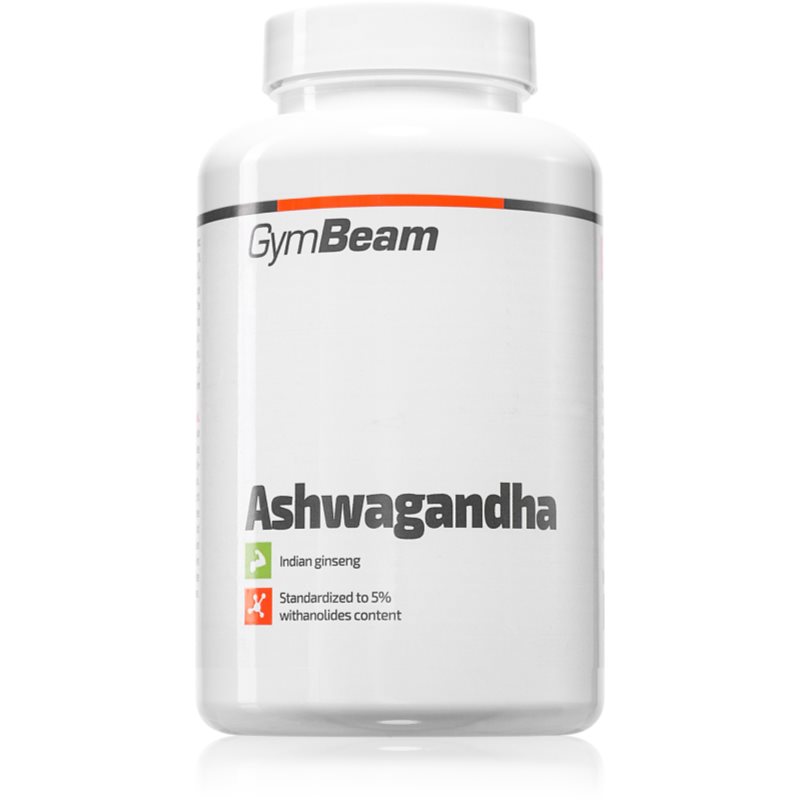 GymBeam Ashwagandha 500 mg capsule pentru sănătate fizică și psihică 180 caps.