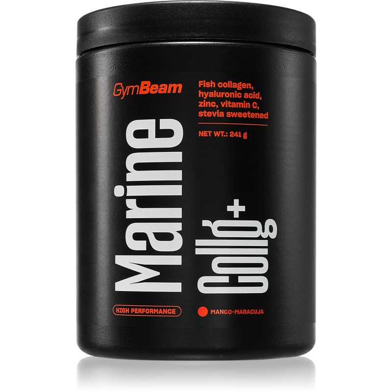 GymBeam Marine Collg+ nutriția articulațiilor aroma Mango Maracuja 241 g