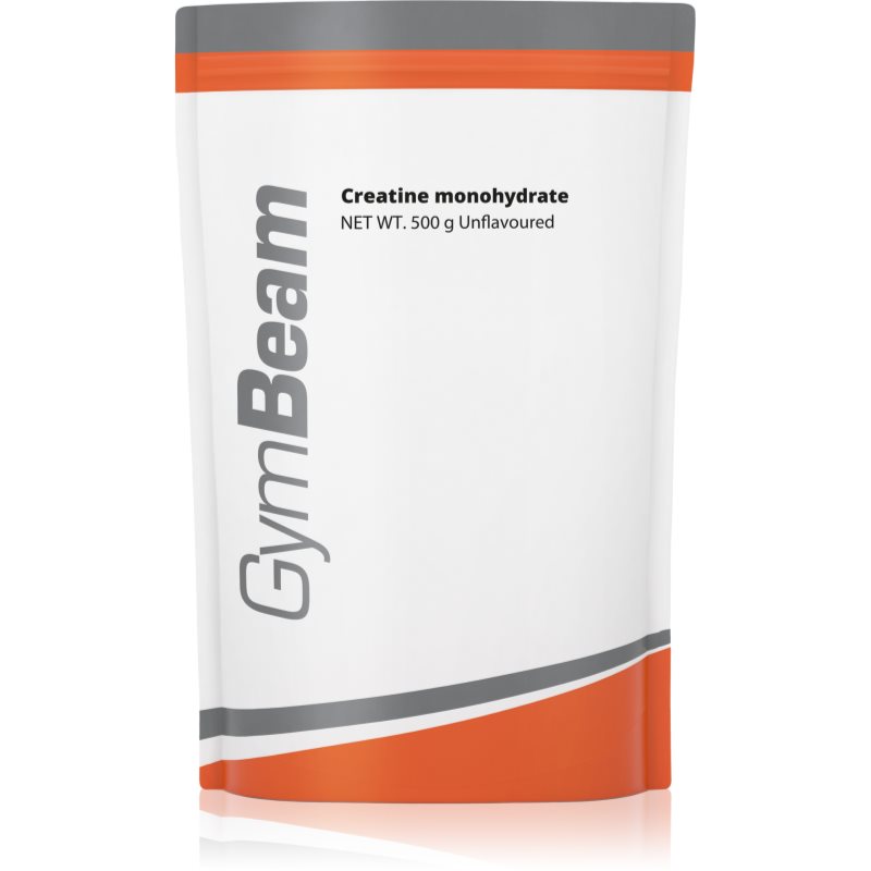 GymBeam Creatine Monohydrate favorizează performanțele sportive aroma Unflavored 500 g