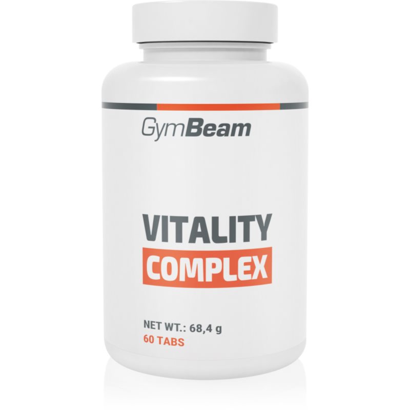 GymBeam Multivitamin Vitality Complex tablete cu complex de multivitamine 60 tbl