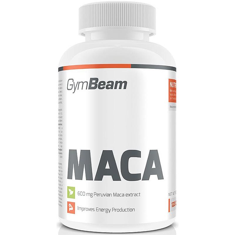 GymBeam Maca capsule pentru bunăstarea psihică 120 caps.