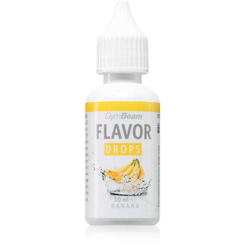 GymBeam Flavor Drops aromatizant aroma Banana 30 ml