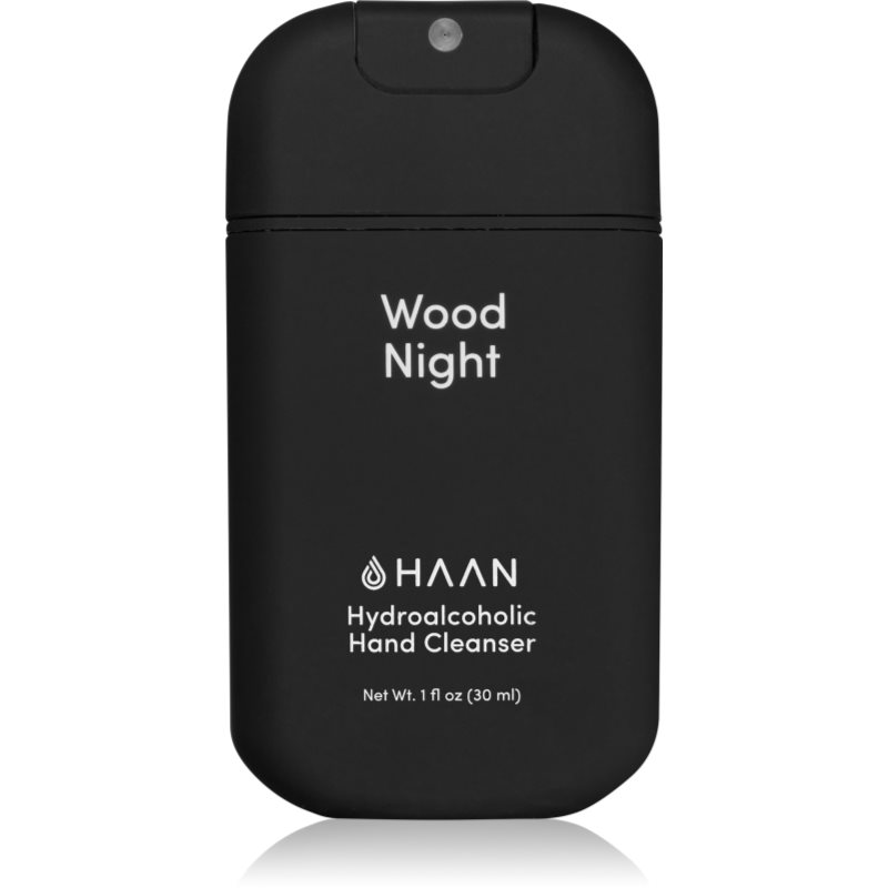 HAAN Hand Care Wood Night spray de curățare pentru mâini antibacterial 30 ml
