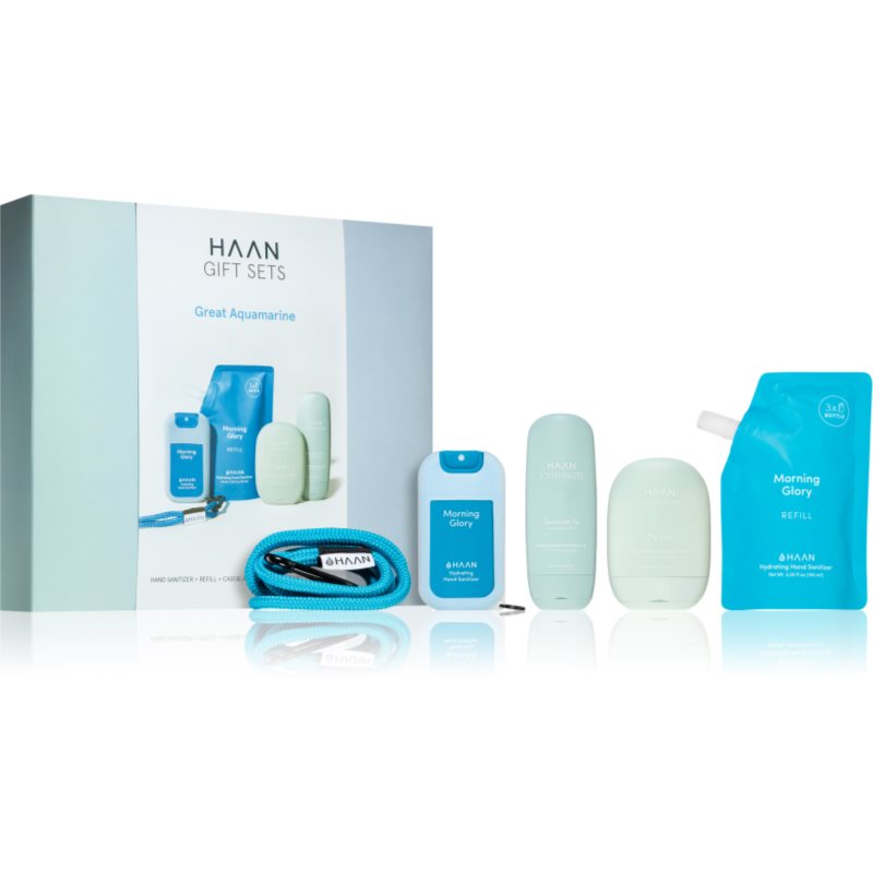 HAAN Gift Sets Great Aquamarine set cadou pentru călătorii