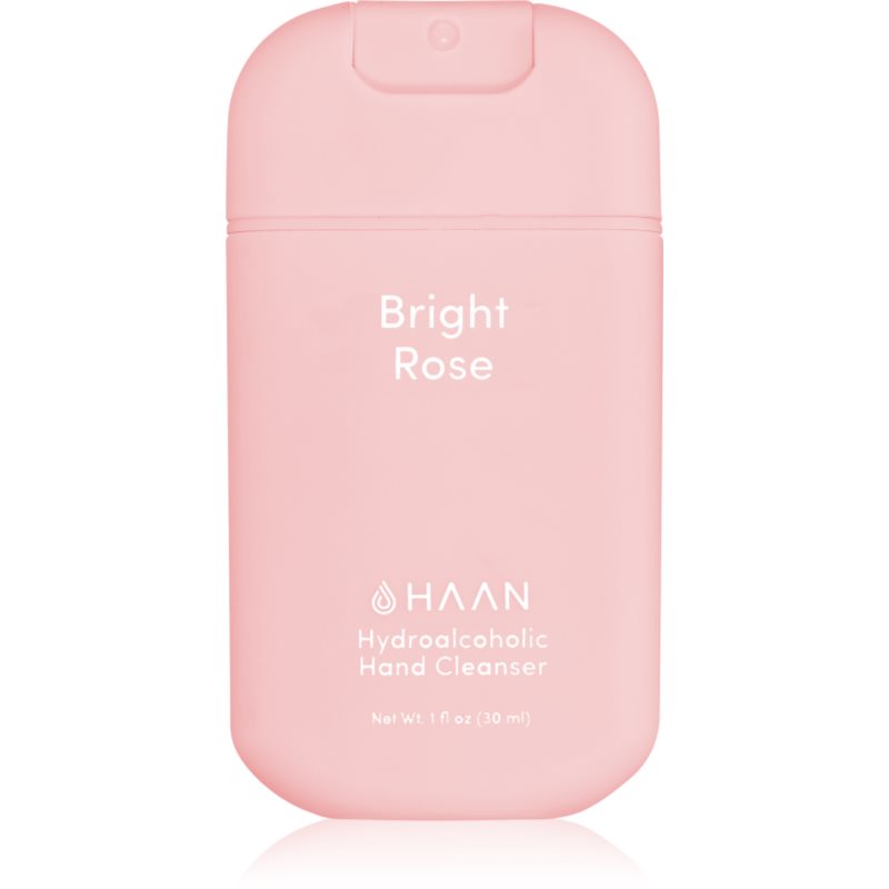 HAAN Hand Cleanser Bright Rose spray de curățare pentru mâini antibacterial 30 ml