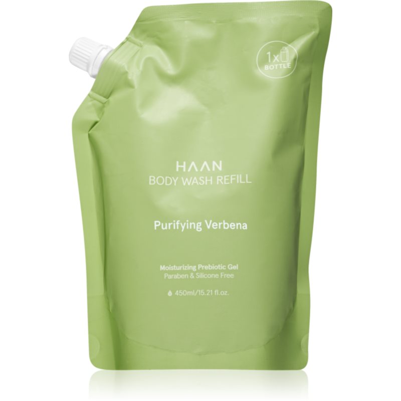 HAAN Body Wash Purifying Verbena Gel de dus pentru curatare rezervă 450 ml