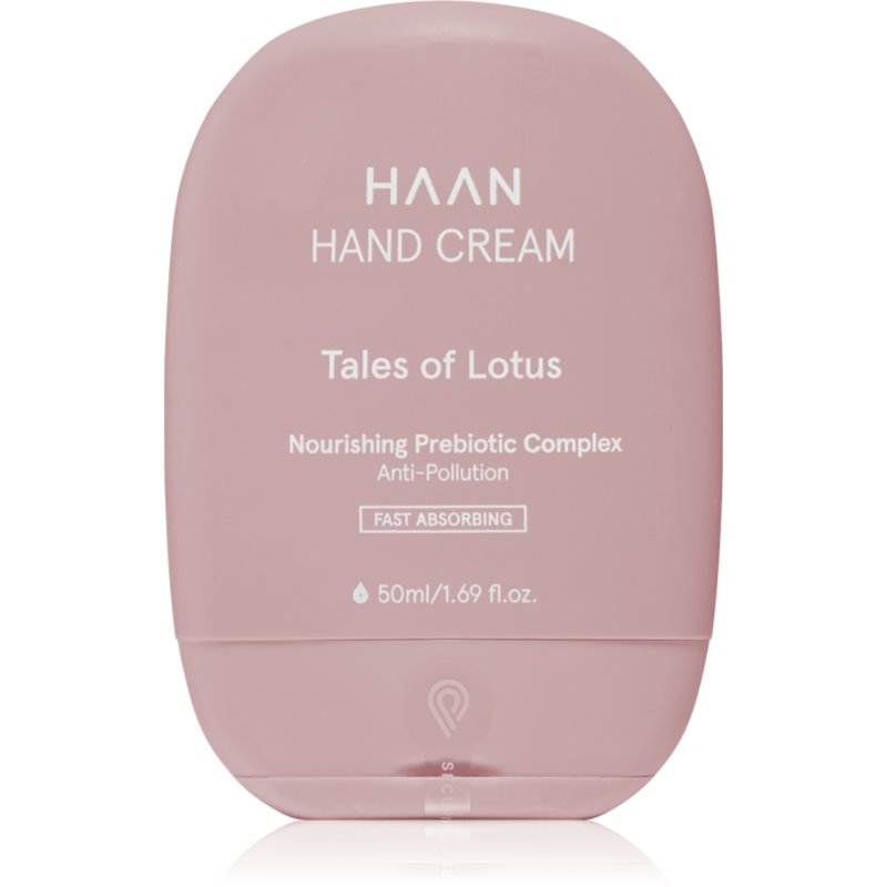 HAAN Hand Care Hand Cream crema de maini cu absorbtie rapida cu probiotice Tales of Lotus 50 ml