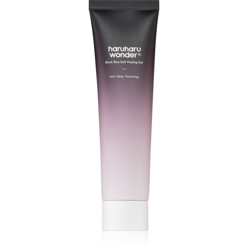 Haruharu Wonder Black Rice Gel exfoliant cu efect calmant pentru piele sensibilă 100 ml