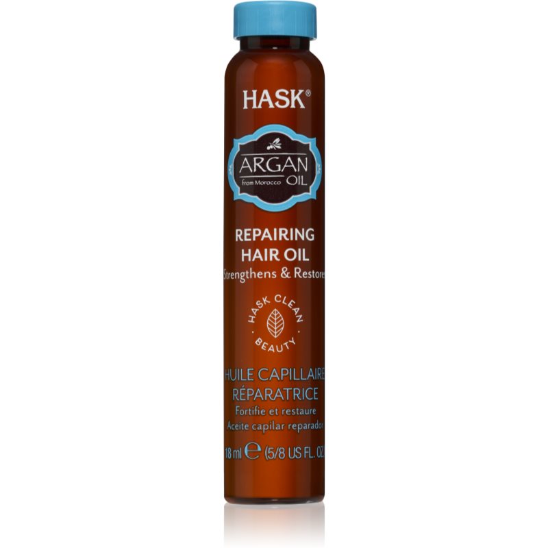 HASK Argan Oil ulei pentru regenerare pentru par deteriorat 18 ml