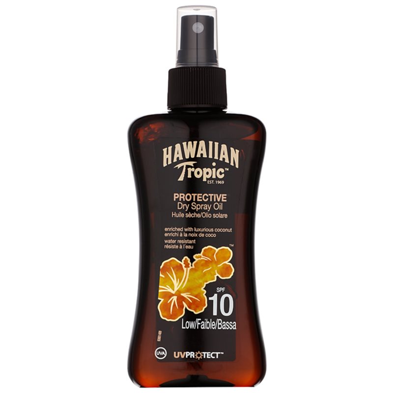 Hawaiian Tropic Protective spray pentru bronzat SPF 10 200 ml