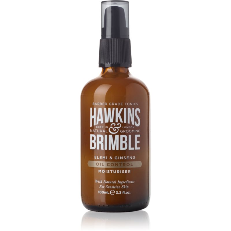 Hawkins & Brimble Oil Control Moisturiser cremă hidratantă pentru ten gras pentru bărbați 100 ml