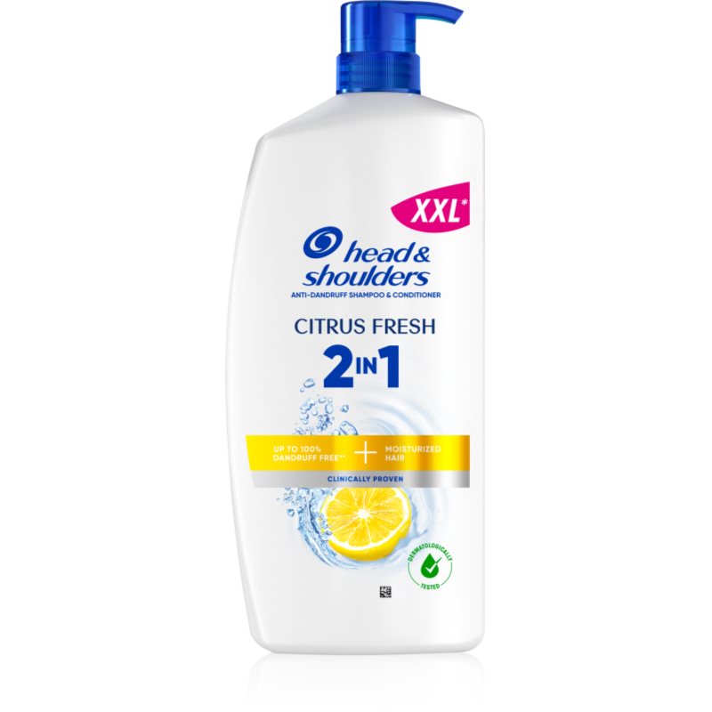 Head &amp; Shoulders Citrus Fresh 2in1 sampon si balsam anti matreata 800 ml