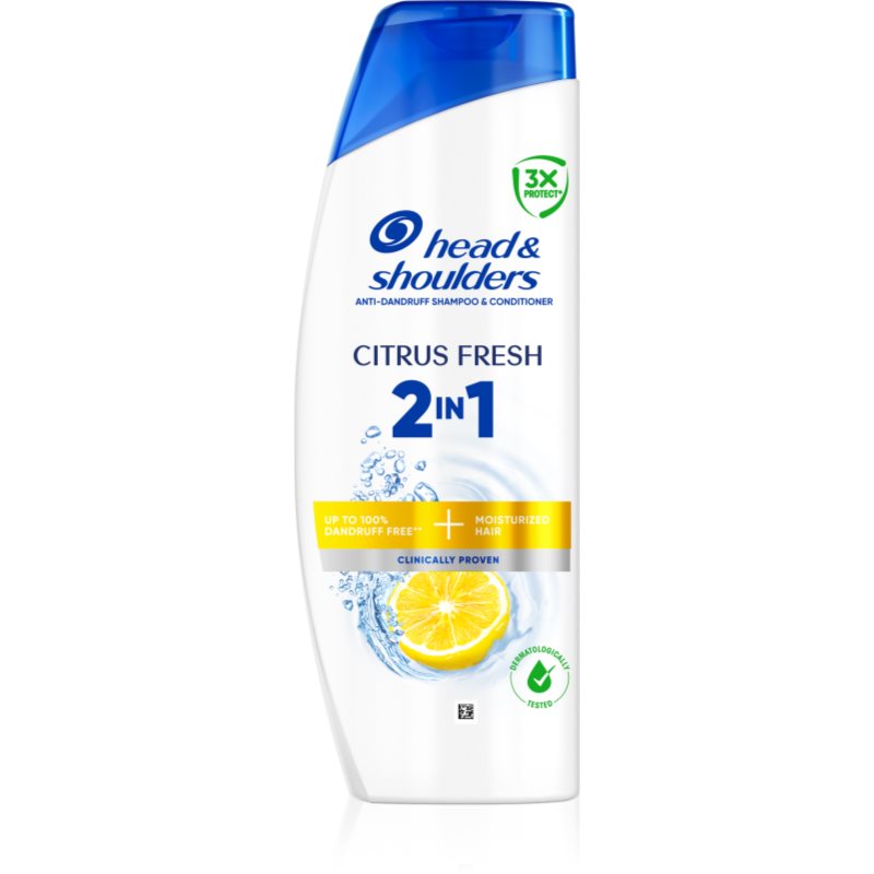 Head &amp; Shoulders Citrus Fresh 2in1 sampon si balsam anti matreata 400 ml