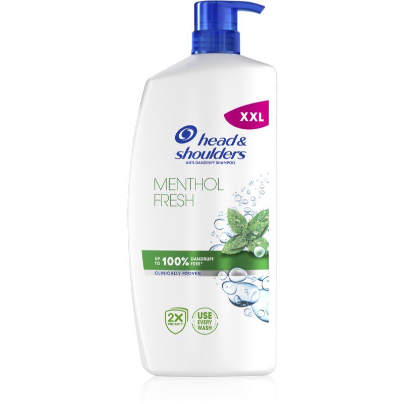 Head & Shoulders Menthol Fresh Anti-skæl shampoo 800 ml