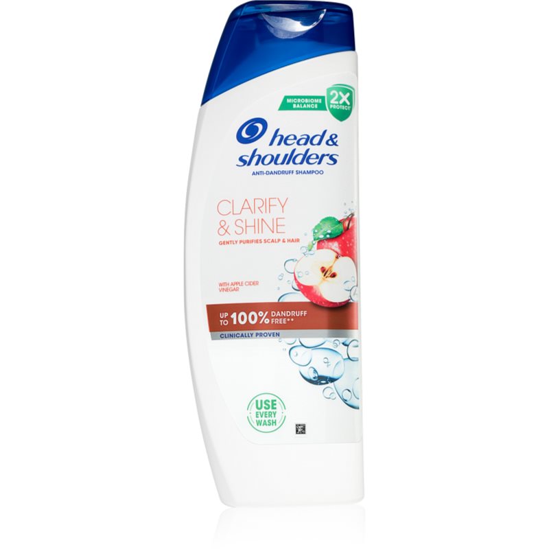 Head & Shoulders Clarify&Shine Apple Cider sampon anti-matreata 400 ml