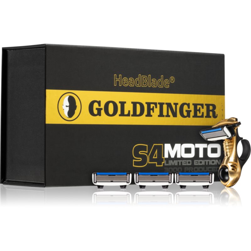 HeadBlade S4 Moto aparat de ras + capete de schimb