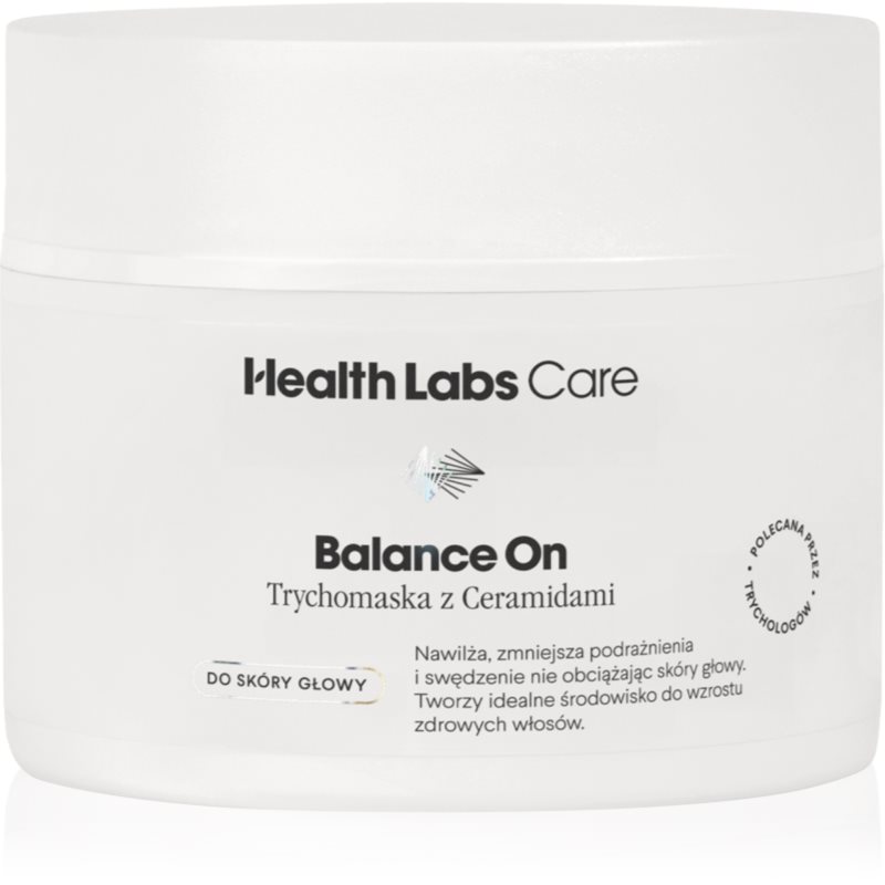 Health Labs Care Balance On Trichomaska with ceramides for the scalp mască nutritivă și hidratantă pentru păr cu ceramide 175 ml