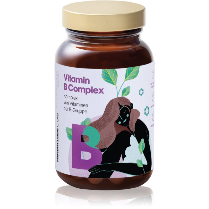 Health Labs Care Vitamin B Complex Kapseln mit Vitamin B-Komplex 60 KAP
