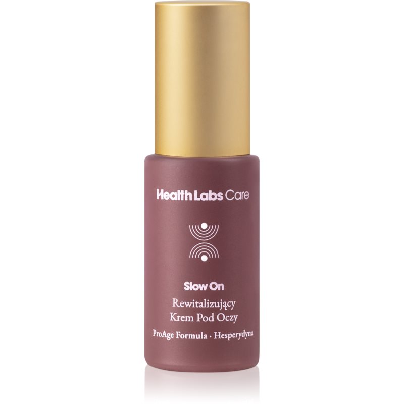 Health Labs Care Slow On crema revitalizanta pentru ochi și pleoape 15 ml