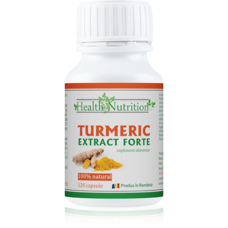 HEALTH NUTRITION Tumeric Extract Forte capsule 120 caps.