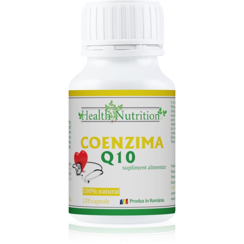 HEALTH NUTRITION Coenzima Q10 antioxidant natural 120 caps.