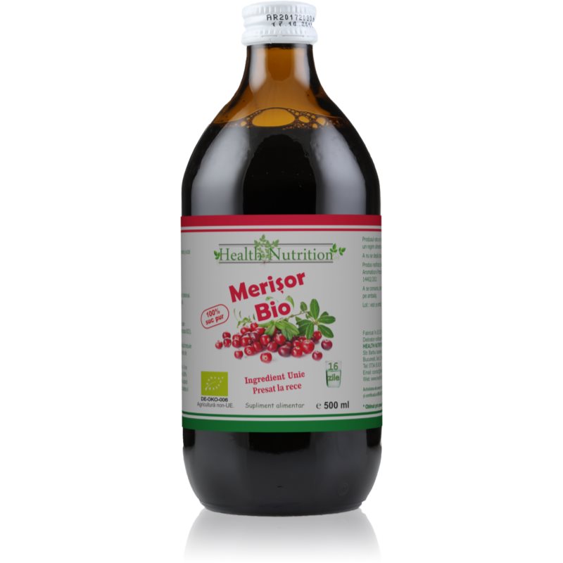 HEALTH NUTRITION Merisor Pur BIO suc 100 % 500 ml