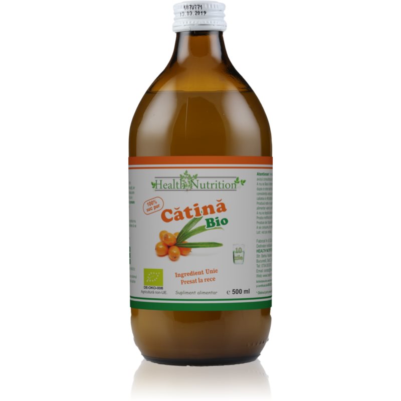 HEALTH NUTRITION Catina Pur BIO suc calitate BIO 500 ml