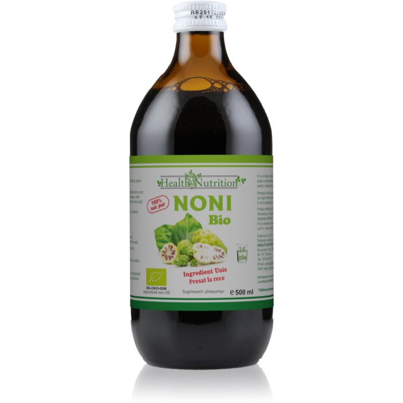 HEALTH NUTRITION Noni Pur BIO suc calitate BIO 500 ml