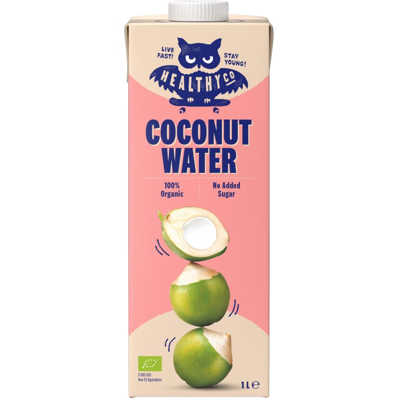 HealthyCo Kokoswasser BIO Kokoswasser in BIO-Qualität 1000 ml