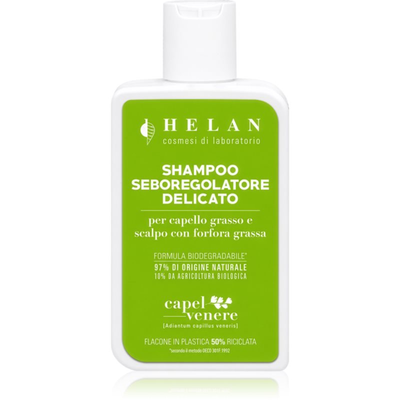 Helan CAPELVENERE Gentle Sebum-Regulating Shampoo șampon pentru par si scalp gras 200 ml