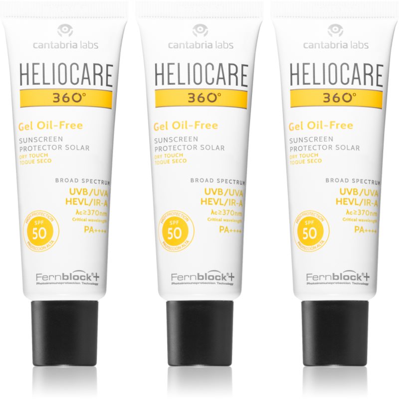 Heliocare 360° Gel Oil-Free gel pentru plaja SPF 50 Heliocare 360° Gel Oil-Free gel pentru plaja SPF 50