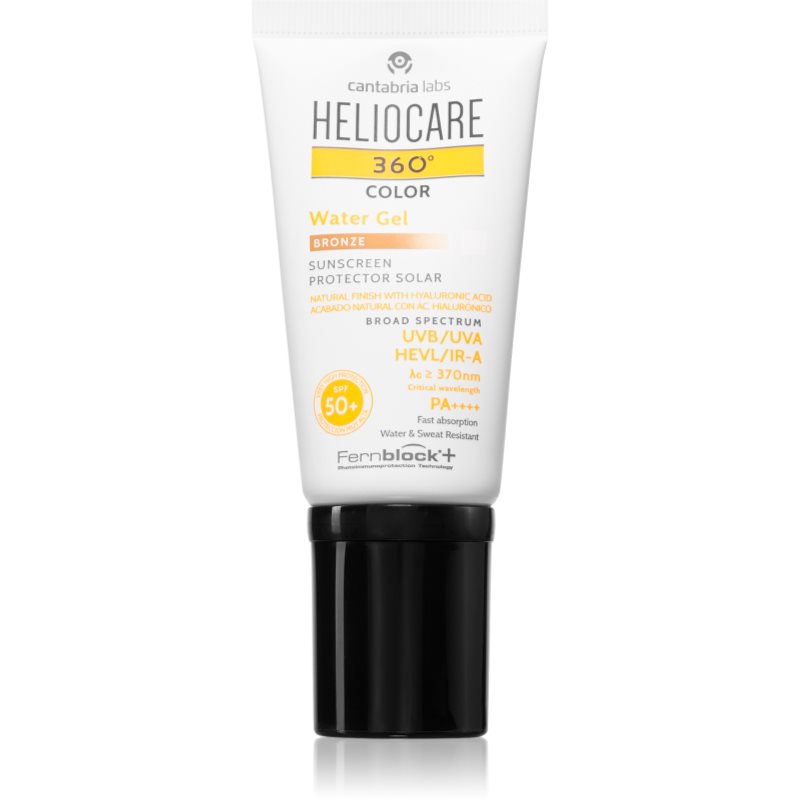 Heliocare 360° gel protector nuanțator SPF 50+ culoare Bronze 50 ml