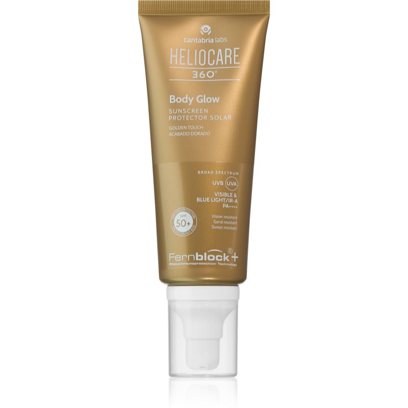 Heliocare 360° gel cu sclipici pentru corp plaja SPF 50+ 100 ml