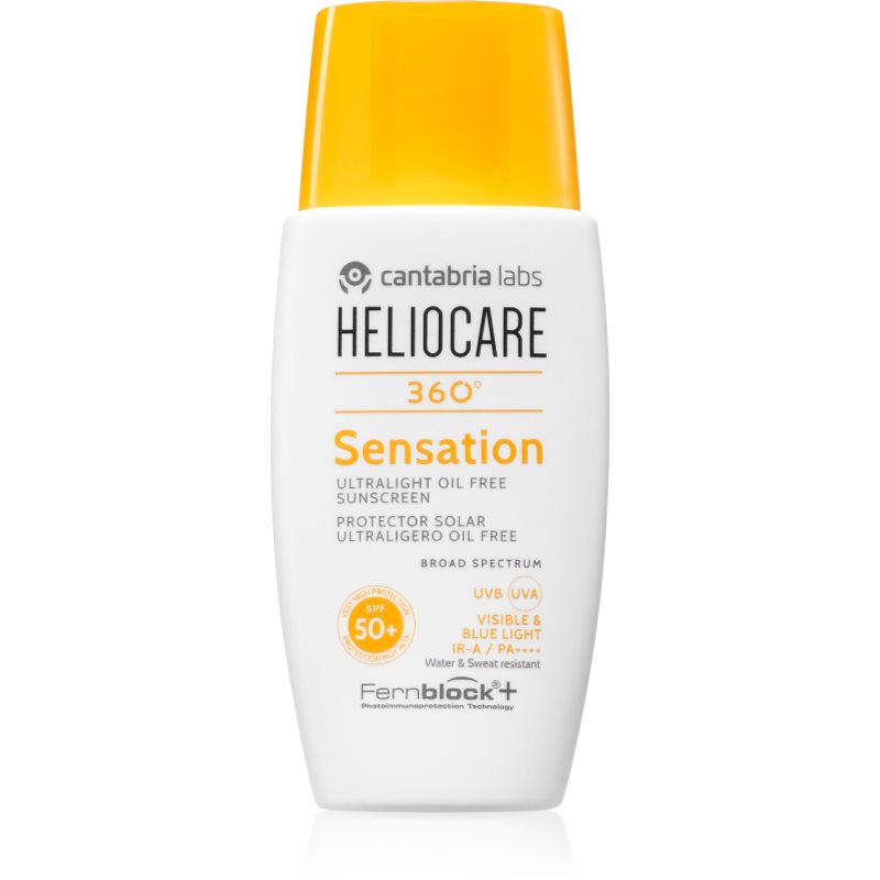 Heliocare 360° Sensation cremă fluidă protecție solară SPF 50+ 50 ml