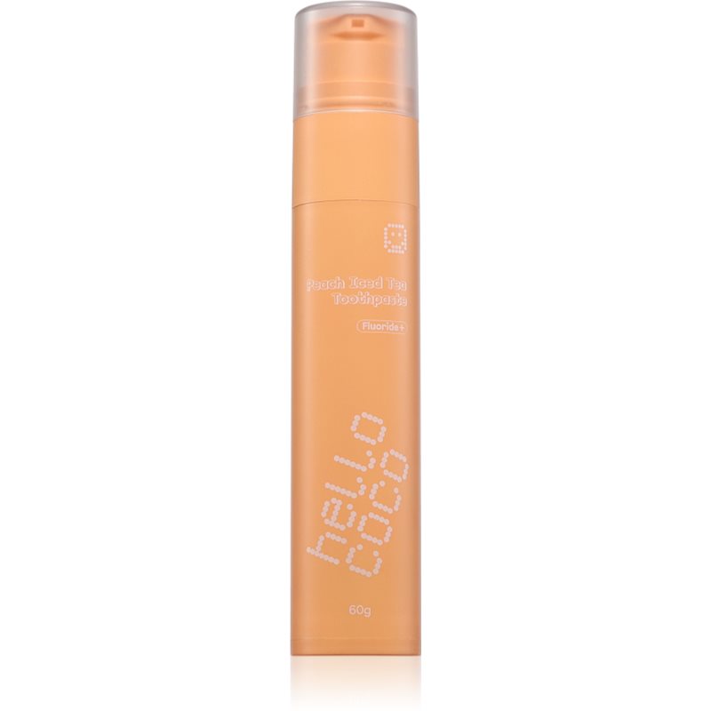 Hello Coco Toothpaste Peach Iced Tea pastă de dinți naturală 60 g