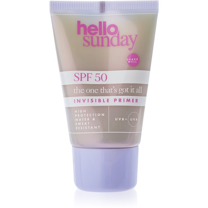 hello sunday the one that´s got it all strat de baza protector sub make-up SPF 50 50 ml