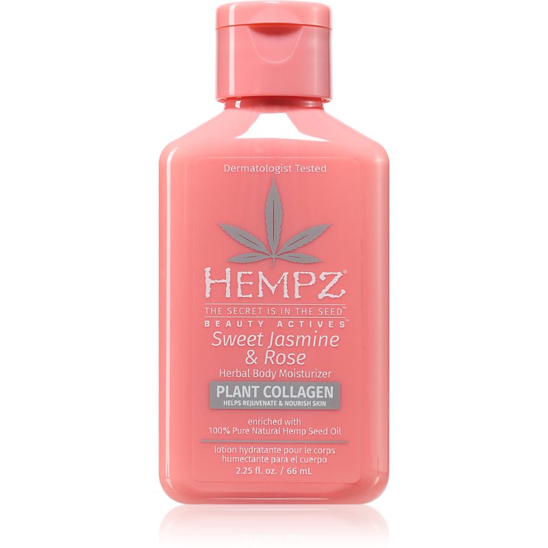 HEMPZ Sweet Jasmine & Rose lapte hidratant 66 ml