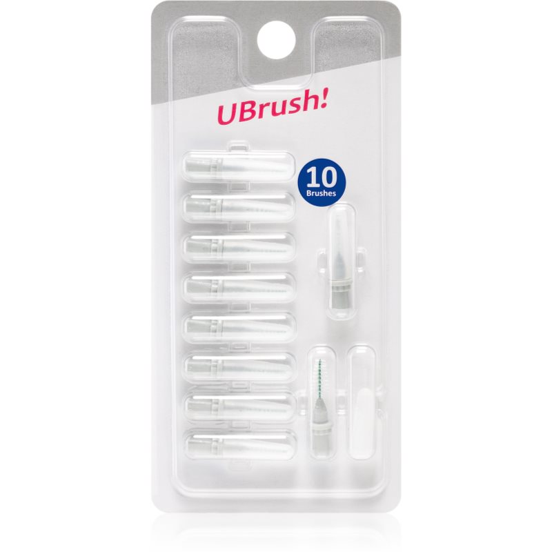 Herbadent UBrush! perii de rezerva interdentare 1,2 mm Grey 1 buc