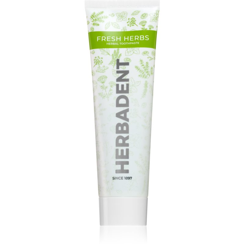 Herbadent Herbal Toothpaste Fresh Herbs pastă de dinți cu extract din plante Fresh Herbs 75 g