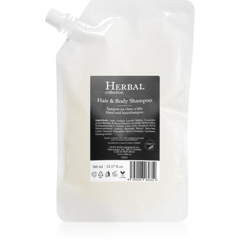 Herbal Collection Hair and Body Shampoo șampon pentru corp si par 360 ml