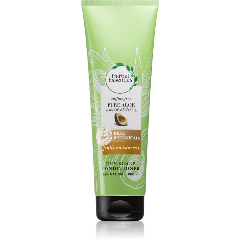 Herbal Essences 96% Natural Origin Gently Moisturises balsam pentru păr Pure Aloe & Avocado 275 ml