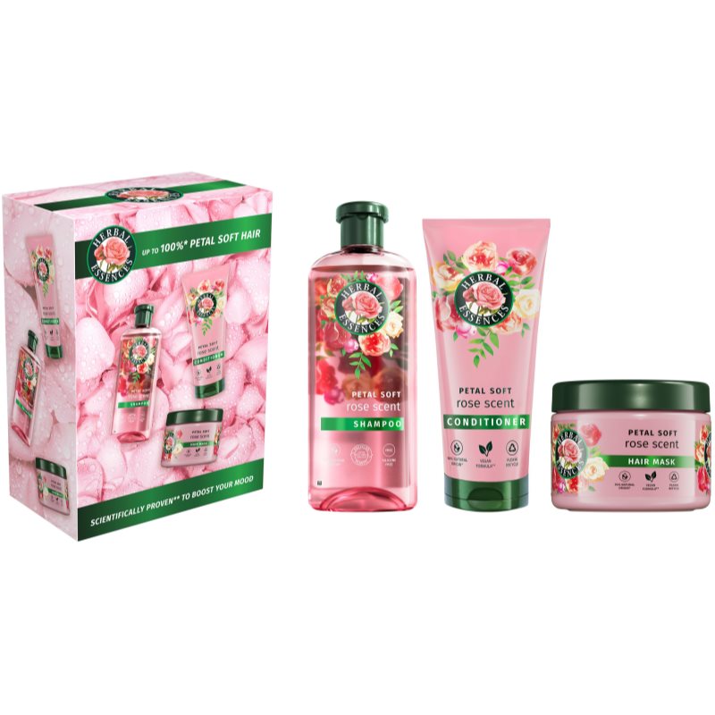 Herbal Essences Rose Scent Petal Soft set cadou pentru femei